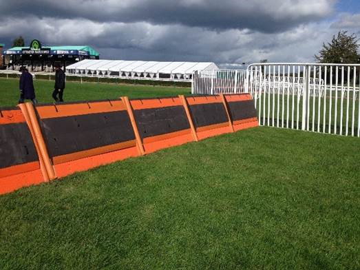 one fit padded hurdle, padded hurdle, horse safety, safety hurdle, cheltenham, jump racing, equine welfare, horse welfare