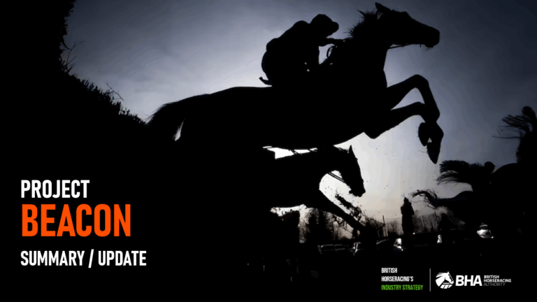 Project Beacon: Understanding our audience | British Horseracing Authority